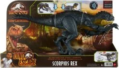Target Mattel - Jurassic World Slash N Bash Stinger Dino - Scorpios Rex Action Figure (Jurassic Park) 11 Target Mattel - Jurassic World Slash N Bash Stinger Dino - Scorpios Rex Action Figure (Jurassic Park) -Cuddle House Toys Shop Mattel JurassicWorldSlashNBashStingerDino JurassicPark 7