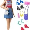 Mattel 19-Piece Barbie Doll And Accessory Set