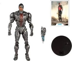 DC Justice League Movie Cyborg 7" Action Figure 13 DC Justice League Movie Cyborg 7" Action Figure -Cuddle House Toys Shop McFarlaneToysDCJusticeLeagueMovieCyborg7INCHESActionFigure6