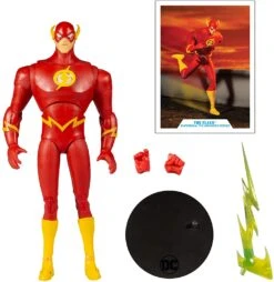 McFarlane Toys DC Multiverse The Flash (Superman: The Animated Series) 7" Action Figure With Assessories -Cuddle House Toys Shop McFarlaneToysDCMultiverseTheFlash6