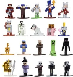 Minecraft Dungeons Nano Metalfigs 1.65" Die-cast Collectible Figures 20-Pack Wave 4 -Cuddle House Toys Shop MinecraftDungeonsNanoMetalfigs4