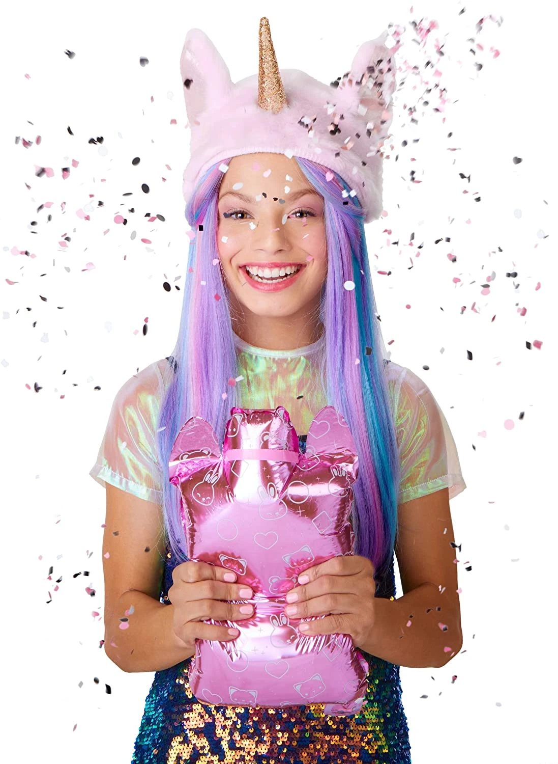 Na Na Na Surprise 2-in-1 Fashion Doll And Sparkly Sequined Purse Sparkle Series – Marina Jewels, 7.5" Mermaid Doll 5 Na Na Na Surprise 2-in-1 Fashion Doll And Sparkly Sequined Purse Sparkle Series – Marina Jewels, 7.5" Mermaid Doll - Image 5