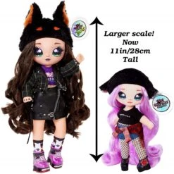 Na! Na! Na! Surprise Teens Fashion Doll – Rebel Dare, 11" Soft Fabric Doll, Dog Inspired -Cuddle House Toys Shop Na Na Na SurpriseTeensFashionDoll RebelDare2