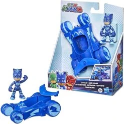 PJ Masks Cat-Car Preschool Toy, Catboy Car With Catboy Action Figure For Kids Ages 3 And Up 8 PJ Masks Cat-Car Preschool Toy, Catboy Car With Catboy Action Figure For Kids Ages 3 And Up -Cuddle House Toys Shop PJMasksCat CarPreschoolToy CatboyCarwithCatboyActionFigureforKidsAges3andUp3