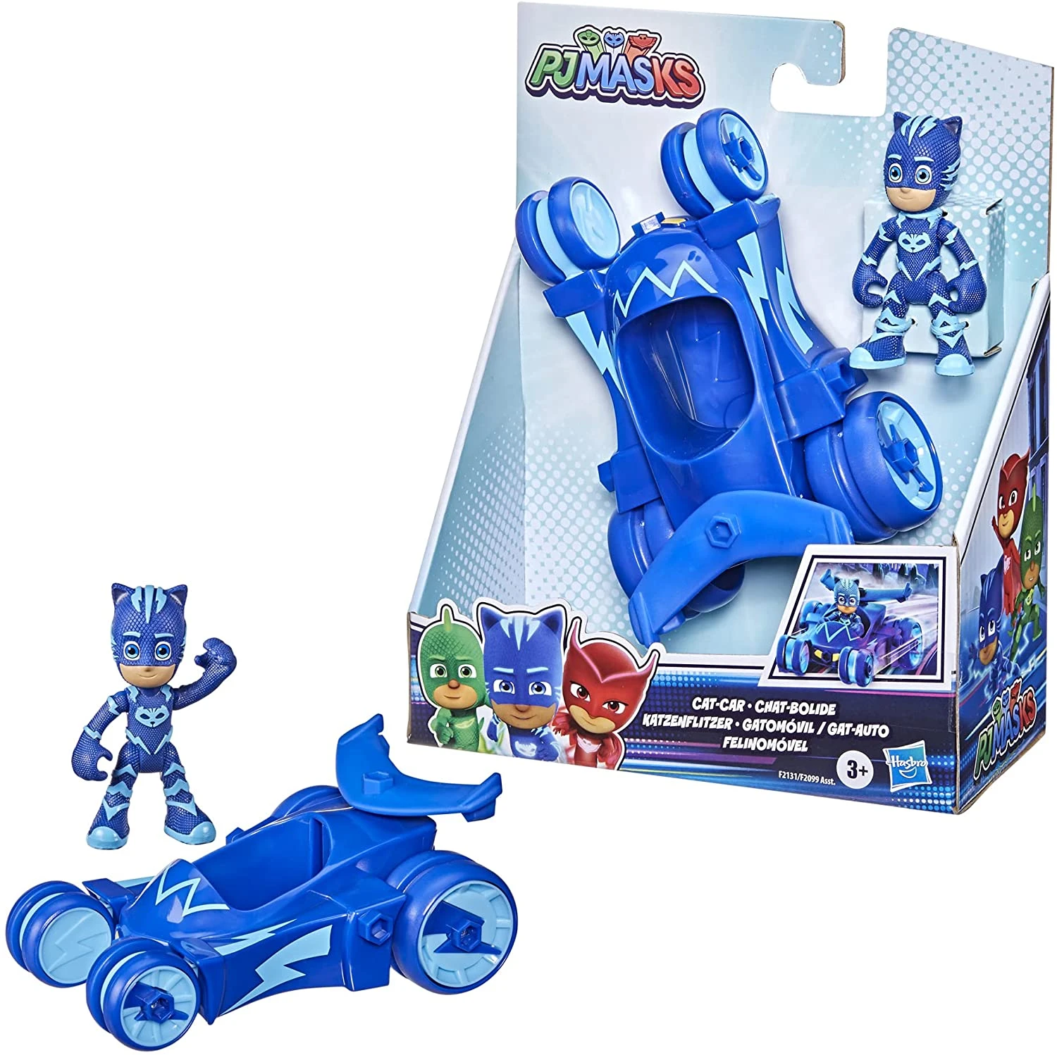 PJ Masks Cat-Car Preschool Toy, Catboy Car With Catboy Action Figure For Kids Ages 3 And Up 4 PJ Masks Cat-Car Preschool Toy, Catboy Car With Catboy Action Figure For Kids Ages 3 And Up - Image 4