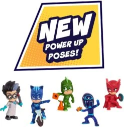 PJ Masks Collectible 5-Piece Figure Set,Catboy, Owlette, Gekko, Romeo, And Night Ninja, By Just Play 10 PJ Masks Collectible 5-Piece Figure Set,Catboy, Owlette, Gekko, Romeo, And Night Ninja, By Just Play -Cuddle House Toys Shop PJMasksCollectible5 PieceFigureSet Catboy Owlette Gekko Romeo andNightNinja byJustPlay2