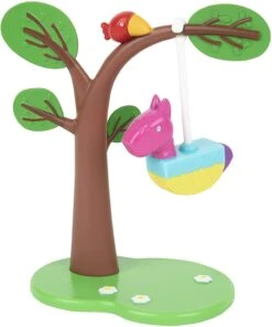 Peppa Pig Piñata Party Birthday Party Playset, 5 Pieces - Includes Peppa & Pedro Figures, Pinata, Puppet Show & Tree - Ages 2+ -Cuddle House Toys Shop PeppaPigBirthdayPartyPlayset3