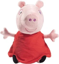 Peppa Pig Hug N' Oink Plush Stuffed Animal Toy, Large 12 Inches - Press Peppa's Belly To Hear Her Talk, Giggle & Oink - Ages 18+ Months -Cuddle House Toys Shop PeppaPigHugN OinkPlushStuffedAnimalToy Large12Inches PressPeppa sBellytoHearHerTalk Giggle Oink Ages18 Months3