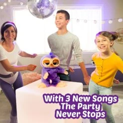Pets Alive Fifi The Flossing Sloth Purple - 11" Interactive Animal Dancing Robotic Plush Toy With 3 Songs, Floss Dance -Cuddle House Toys Shop PetsAliveFifitheFlossingSlothPurple4