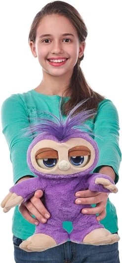 Pets Alive Fifi The Flossing Sloth Purple - 11" Interactive Animal Dancing Robotic Plush Toy With 3 Songs, Floss Dance -Cuddle House Toys Shop PetsAliveFifitheFlossingSlothPurple7