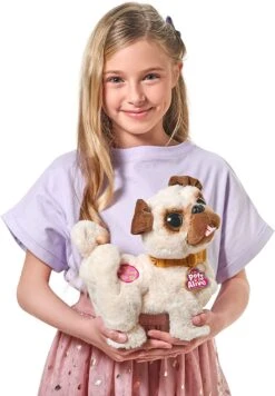 Pets Alive Poppy The Booty Shakin’Pug – Interactive Dancing Plush Puppy By ZURU, Multi -Cuddle House Toys Shop PetsAlivePoppyTheBootyShakin Pug InteractiveDancingPlushPuppybyZURU Multi3