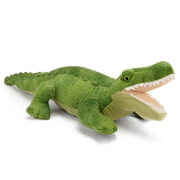 Wild Republic Plush Alligator 23 Inch Stuffed Reptile, Plush Toy, Gifts For Kids, Cuddlekins 2 Wild Republic Plush Alligator 23 Inch Stuffed Reptile, Plush Toy, Gifts For Kids, Cuddlekins - Image 2