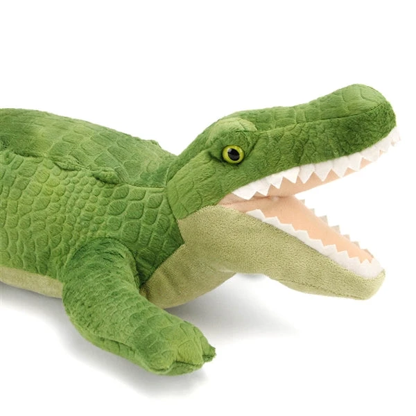 Wild Republic Plush Alligator 23 Inch Stuffed Reptile, Plush Toy, Gifts For Kids, Cuddlekins 3 Wild Republic Plush Alligator 23 Inch Stuffed Reptile, Plush Toy, Gifts For Kids, Cuddlekins - Image 3