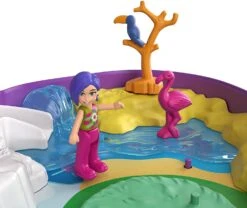 Polly Pocket Elephant Adventure Compact, Animal Theme With Micro Polly & Bella Dolls, 5 Reveals & 13 Related Accessories, Pop & Swap Feature 18 Polly Pocket Elephant Adventure Compact, Animal Theme With Micro Polly & Bella Dolls, 5 Reveals & 13 Related Accessories, Pop & Swap Feature -Cuddle House Toys Shop PollyPocketElephantAdventureCompact AnimalThemewithMicroPolly BellaDolls7