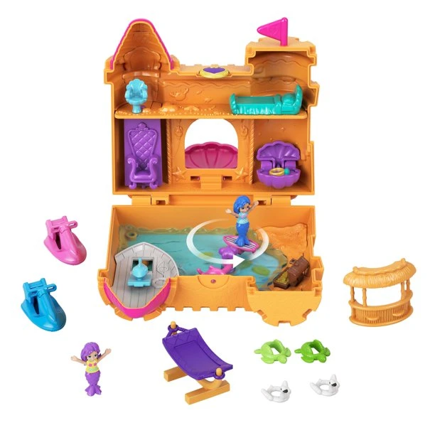 Polly Pocket Style & Sparkle Mermaid Pack For Ages 3 Years Old And Up 3 Polly Pocket Style & Sparkle Mermaid Pack For Ages 3 Years Old And Up - Image 3