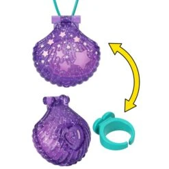Polly Pocket Style & Sparkle Mermaid Pack For Ages 3 Years Old And Up 14 Polly Pocket Style & Sparkle Mermaid Pack For Ages 3 Years Old And Up -Cuddle House Toys Shop PollyPocketStyle SparkleMermaidPack6
