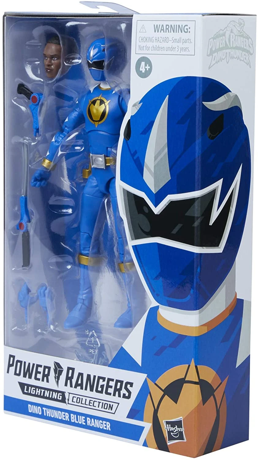 Power Rangers Lightning Collection Dino Thunder Blue Ranger 6-Inch Premium Collectible Action Figure Toy With Accessories 3 Power Rangers Lightning Collection Dino Thunder Blue Ranger 6-Inch Premium Collectible Action Figure Toy With Accessories - Image 3