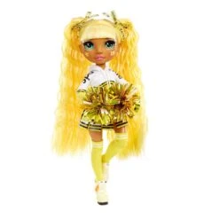 Rainbow High Cheer Sunny Madison - Yellow Fashion Doll With Cheerleader Outfit And Doll Accessories -Cuddle House Toys Shop RainbowHighCheerSunnyMadison YellowFashionDollwithCheerleaderOutfitandDollAccessories2
