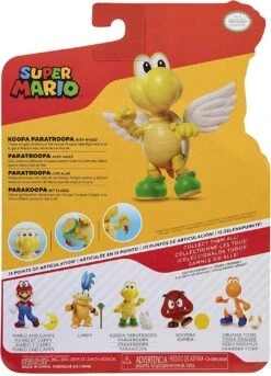 Target SUPER MARIO Action Figure 4 Inch Assortment - Green Para Koopa Troopa, Luigi, Bro, Yoshi And More 26 Target SUPER MARIO Action Figure 4 Inch Assortment - Green Para Koopa Troopa, Luigi, Bro, Yoshi And More -Cuddle House Toys Shop SUPERMARIOActionFigure4InchGreenparaKoopaTroopaCollectibleToywithWings7