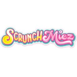 Scrunchmiez 4 Pack Party Friendz Pack, 4 Exclusive That Magically Transform From Hair Scrunchie To Cute Plush Collectible Friend -Cuddle House Toys Shop Scrunchmiez4