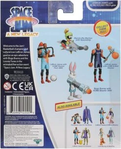 Target Space Jam: A New Legacy - 5" LeBron James Baller Action Figure With ACME B-Ball Blocker -Cuddle House Toys Shop SpaceJamANewLegacy 5inchesLeBronJamesBallerActionFigurewithACMEB BallBlocker5