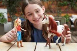 Spirit Untamed Abigail Doll (Approx.7-in) With 7 Movable Joints & Boomerang Horse (Approx.8-in) With Long Mane -Cuddle House Toys Shop SpiritUntamedAbigailDoll Approx.7 in with7MovableJoints BoomerangHorse Approx.8 in withLongMane2