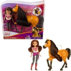 Spirit Untamed Lucky & Spirit Doll And Horse Figures