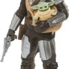 Star Wars Galactic Action The Mandalorian & Grogu Interactive Electronic 12-Inch-Scale Action Figures, Toys For Kids Ages 4 And Up