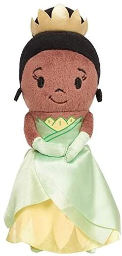 Disney Princess Stylized 5-inch Bean Plush Doll, Cinderella Features Cute Stylized Details Plush Toy -Cuddle House Toys Shop Tiana