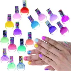 Dreamworks Trolls Non-Toxic Peel-Off Nail Polish, Deluxe Set For Kids, Some With Glitter -Cuddle House Toys Shop TownleyGirlDreamworksTrollsNon ToxicPeel OffNailPolish DeluxeSetforKids somewithGlitter1
