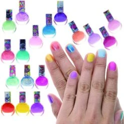 Dreamworks Trolls Non-Toxic Peel-Off Nail Polish, Deluxe Set For Kids, Some With Glitter -Cuddle House Toys Shop TownleyGirlDreamworksTrollsNon ToxicPeel OffNailPolish DeluxeSetforKids somewithGlitter11