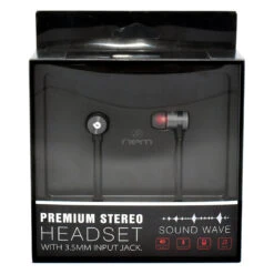 Universal Super Bass Noise Isolating Earphone, Black 6 Universal Super Bass Noise Isolating Earphone, Black -Cuddle House Toys Shop UniversalSuperBassNoiseIsolatingEarphone3