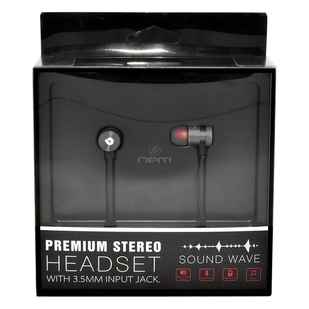 Universal Super Bass Noise Isolating Earphone, Black 3 Universal Super Bass Noise Isolating Earphone, Black - Image 3