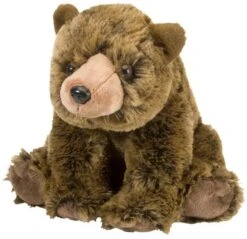 Wild Republic Grizzly Bear Plush, Stuffed Animal, Plush Toy, Gifts For Kids, Cuddlekins 12 Inches