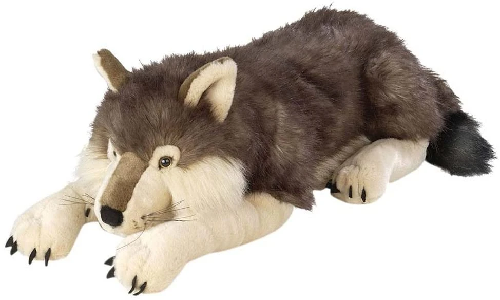 Wild Republic Jumbo Wolf Plush, Giant Stuffed Animal, Plush Toy, Gifts For Kids, 30 Inches 1 Wild Republic Jumbo Wolf Plush, Giant Stuffed Animal, Plush Toy, Gifts For Kids, 30 Inches