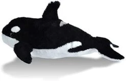 Wild Republic Orca Plush, Stuffed Animal, Plush Toy, Sea Animals, Gifts For Kids, Sea Critters 11 Inches -Cuddle House Toys Shop WildRepublicOrcaPlush StuffedAnimal PlushToy4
