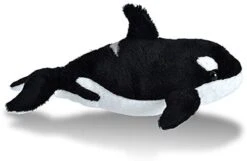 Wild Republic Orca Plush, Stuffed Animal, Plush Toy, Sea Animals, Gifts For Kids, Sea Critters 11 Inches -Cuddle House Toys Shop WildRepublicOrcaPlush StuffedAnimal PlushToy5