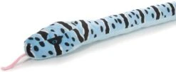 Wild Republic Snake Plush, Stuffed Animal, Plush Toy, Gifts For Kids, Blue Rock Rattlesnake, 54 Inches