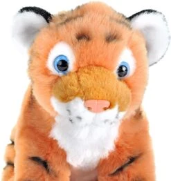 Wild Republic Tiger Baby Plush, Stuffed Animal, Plush Toy, Gifts For Kids, Cuddlekins 8 Inches (Style May Vary) -Cuddle House Toys Shop WildRepublicTigerBabyPlush StuffedAnimal PlushToy GiftsforKids Cuddlekins8Inches1