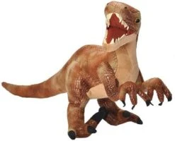 Wild Republic Velociraptor Plush, Dinosaur Stuffed Animal, Plush Toy, Gifts For Kids, Dinosauria 17 Inches