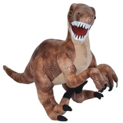 Wild Republic Velociraptor Plush, Dinosaur Stuffed Animal, Plush Toy, Gifts For Kids, Dinosauria 17 Inches -Cuddle House Toys Shop WildRepublicVelociraptorPlush DinosaurStuffedAnimal PlushToy GiftsforKids Dinosauria17Inches6