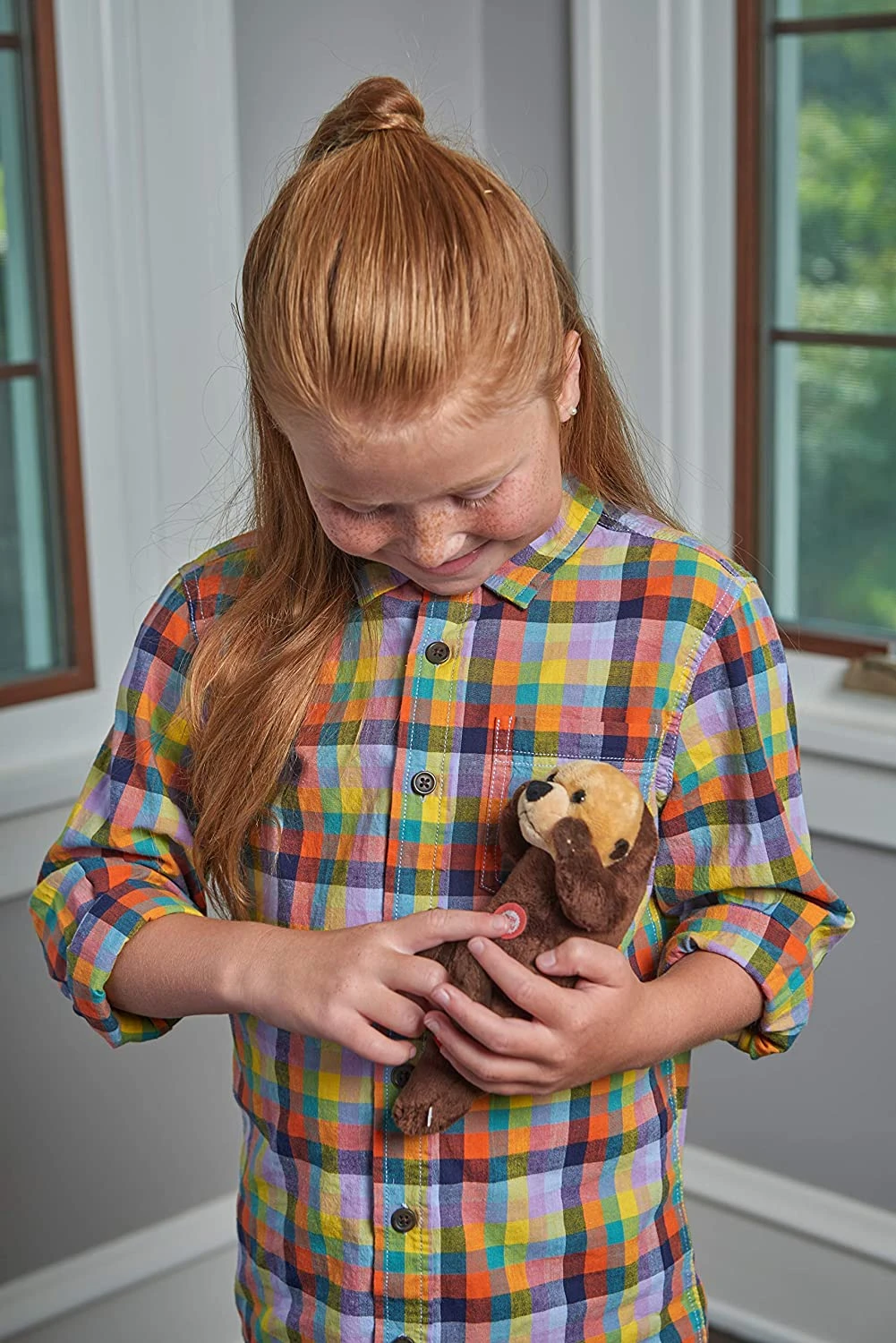 Wild Republic Wild Calls Sea Otter Plush, Authentic Animal Sound Stuffed Animal, Plush Toy, Kids Gifts, Zoo Animal, 8" 2 Wild Republic Wild Calls Sea Otter Plush, Authentic Animal Sound Stuffed Animal, Plush Toy, Kids Gifts, Zoo Animal, 8" - Image 2