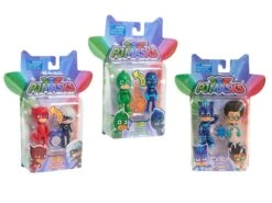 Disney Junior PJ Masks Action Figure 2-Pack Light-Up Assortment: Catboy & Romeo, Gekko Vs. Night Ninja, Owlette Vs. Luna Girl