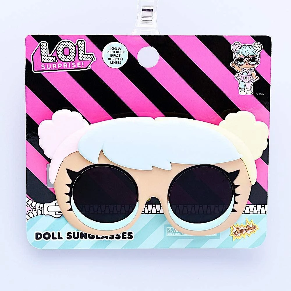 Sun-Staches Officiall LOL Surprise Bon Lil' Characters, Costume Sunglasses Party Favors UV Shades, Multi, One Size (SG3595) 1 Sun-Staches Officiall LOL Surprise Bon Lil' Characters, Costume Sunglasses Party Favors UV Shades, Multi, One Size (SG3595)