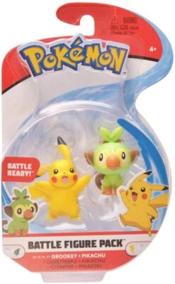 Pokemon New Sword And Shield Battle Action Figure 2 Pack - Pikachu And Grookey 2" Figures 6 Pokemon New Sword And Shield Battle Action Figure 2 Pack - Pikachu And Grookey 2" Figures -Cuddle House Toys Shop bb78be9e2c04118a18676564d85ef928