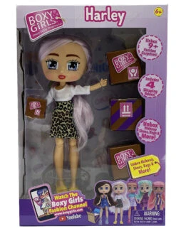 Boxy Girls Season 2,3 Assortment (814IT Kiki, 788IT Hazel, 1392 Peyton, 1394 Berkley, 1396 Jade & 1398 Seraphina) 1Pcs -Cuddle House Toys Shop boxy girl harley