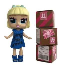 Boxy Girls Mini Dolls - Feature 3 Boxes To Unbox 4 Surprise Accessories (Tasha, Coco, Lina, Trinity, Ellie, Bee) 3 Inch -Cuddle House Toys Shop c1bade8231ba0bc6e0bc632e1901f484