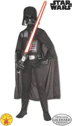 Rubie's Star Wars Child's Darth Vader Kids Costume, Black -Cuddle House Toys Shop cd77bfac2880f41a3409dcdd0fda3320