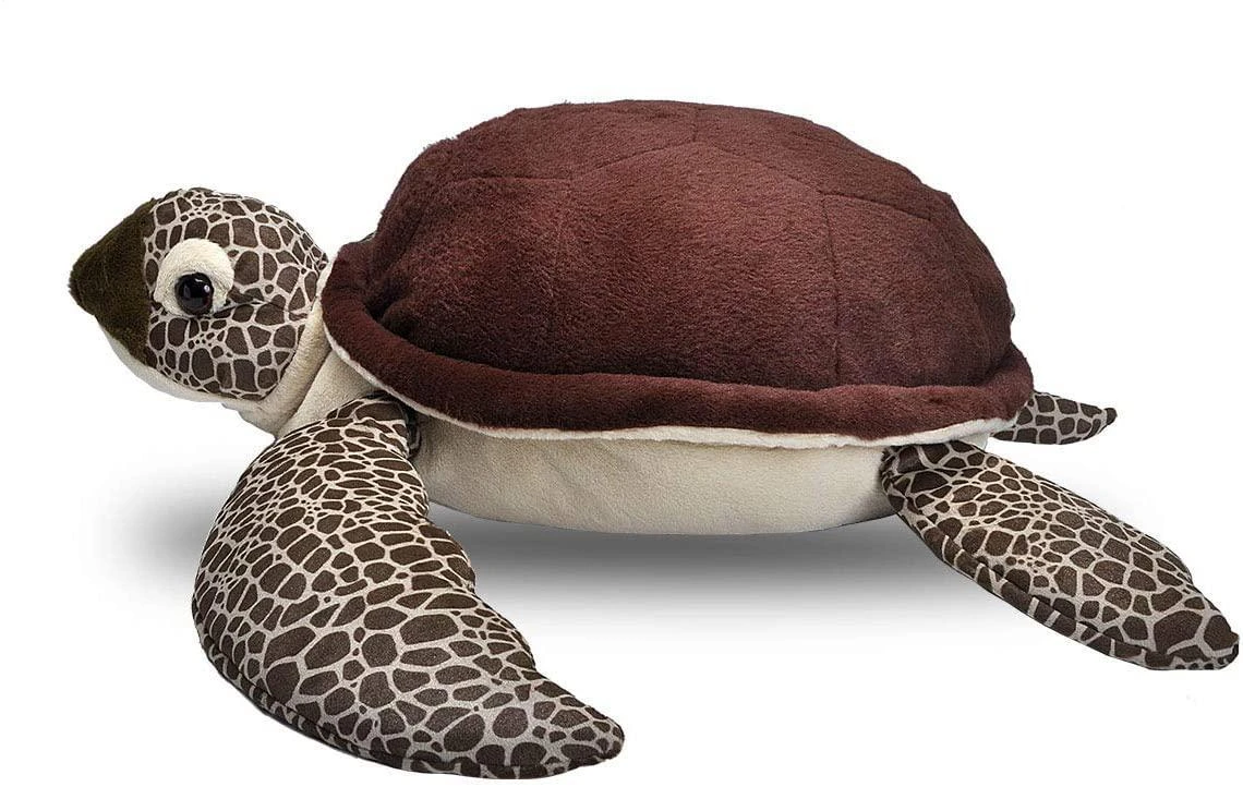 Wild Republic Jumbo Sea Turtle Plush, Giant Stuffed Animal, Plush Toy, Gifts For Kids, 30 Inches 8 Wild Republic Jumbo Sea Turtle Plush, Giant Stuffed Animal, Plush Toy, Gifts For Kids, 30 Inches - Image 8
