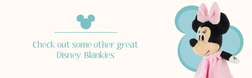 Disney Baby Minnie Mouse Plush Stuffed Animal Snuggler Blanket - Pink 12 Disney Baby Minnie Mouse Plush Stuffed Animal Snuggler Blanket - Pink - Image 12